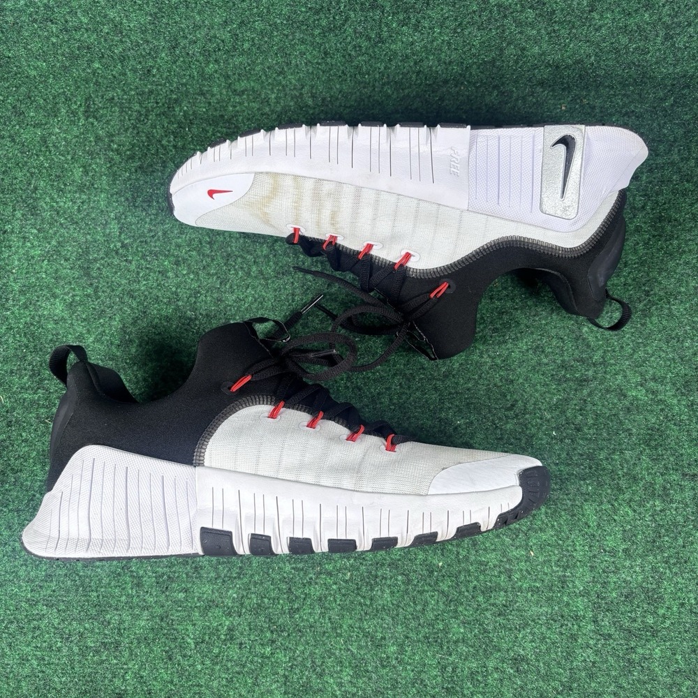 Nike Free Metcon 6 Black White Men's Workout Training Sneakers Shoes Size 10.5